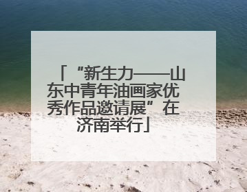 “新生力——山东中青年油画家优秀作品邀请展”在济南举行