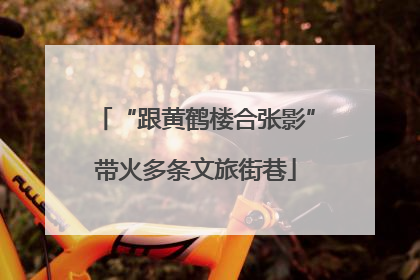 “跟黄鹤楼合张影”带火多条文旅街巷