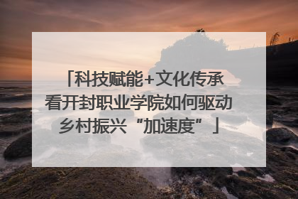 科技赋能+文化传承 看开封职业学院如何驱动乡村振兴“加速度”
