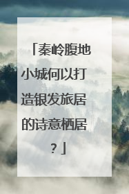 秦岭腹地小城何以打造银发旅居的诗意栖居？