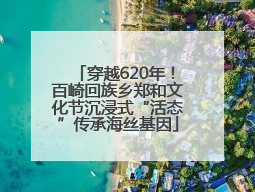 穿越620年！百崎回族乡郑和文化节沉浸式“活态”传承海丝基因