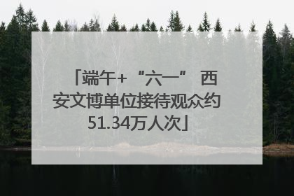 端午+“六一” 西安文博单位接待观众约51.34万人次