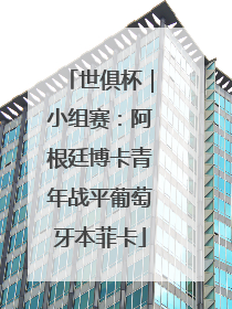 世俱杯｜小组赛：阿根廷博卡青年战平葡萄牙本菲卡