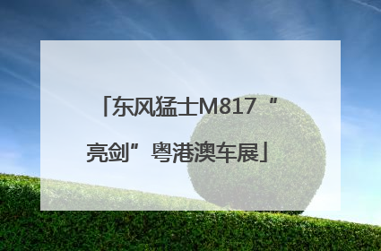 东风猛士M817“亮剑”粤港澳车展