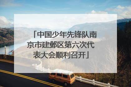 中国少年先锋队南京市建邺区第六次代表大会顺利召开