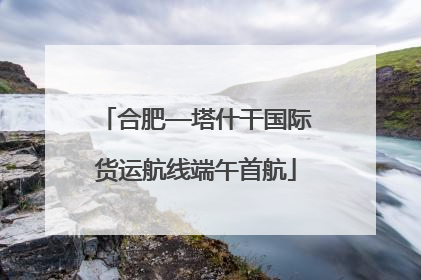 合肥—塔什干国际货运航线端午首航
