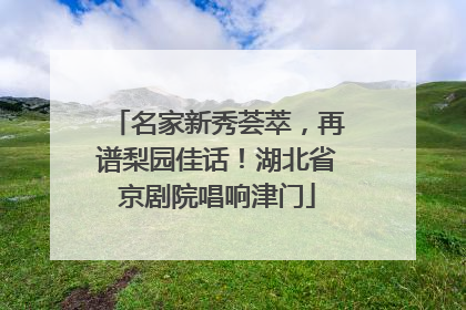 名家新秀荟萃，再谱梨园佳话！湖北省京剧院唱响津门