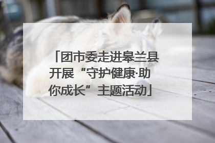 团市委走进皋兰县开展“守护健康·助你成长”主题活动