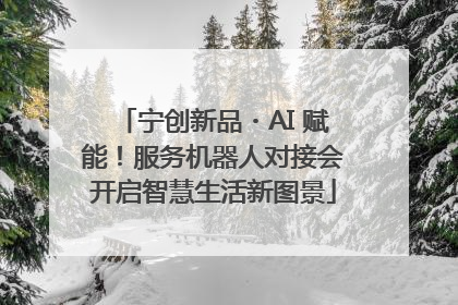 宁创新品・AI 赋能！服务机器人对接会开启智慧生活新图景