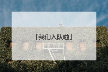 我们入队啦