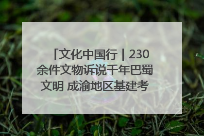 文化中国行｜230余件文物诉说千年巴蜀文明 成渝地区基建考古成果展开展
