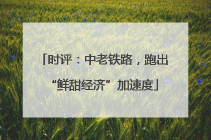 时评：中老铁路，跑出“鲜甜经济”加速度