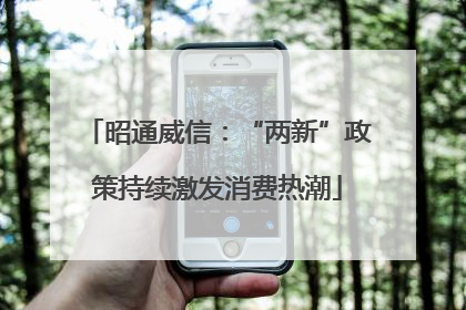 昭通威信：“两新”政策持续激发消费热潮