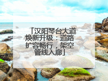 汉阳琴台大道焕新升级：道路扩容畅行，架空管线入廊