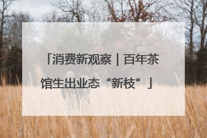 消费新观察｜百年茶馆生出业态“新枝”