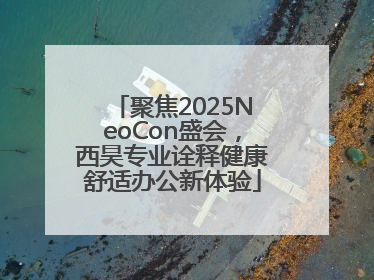 聚焦2025NeoCon盛会，西昊专业诠释健康舒适办公新体验