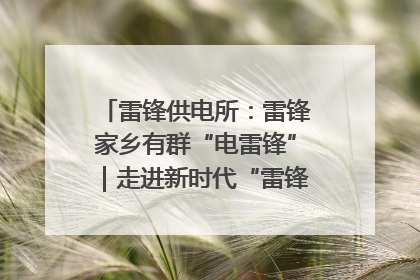 雷锋供电所：雷锋家乡有群“电雷锋”｜走进新时代“雷锋传人 长沙榜样”
