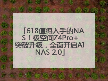 618值得入手的NAS！极空间Z4Pro+突破升级，全面开启AINAS 2.0